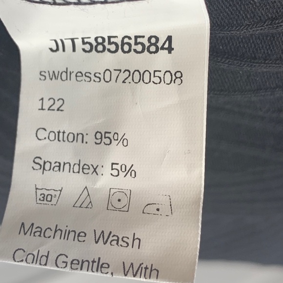 Shein ribbed split neck bodycon Mini dress - Picture 4 of 5